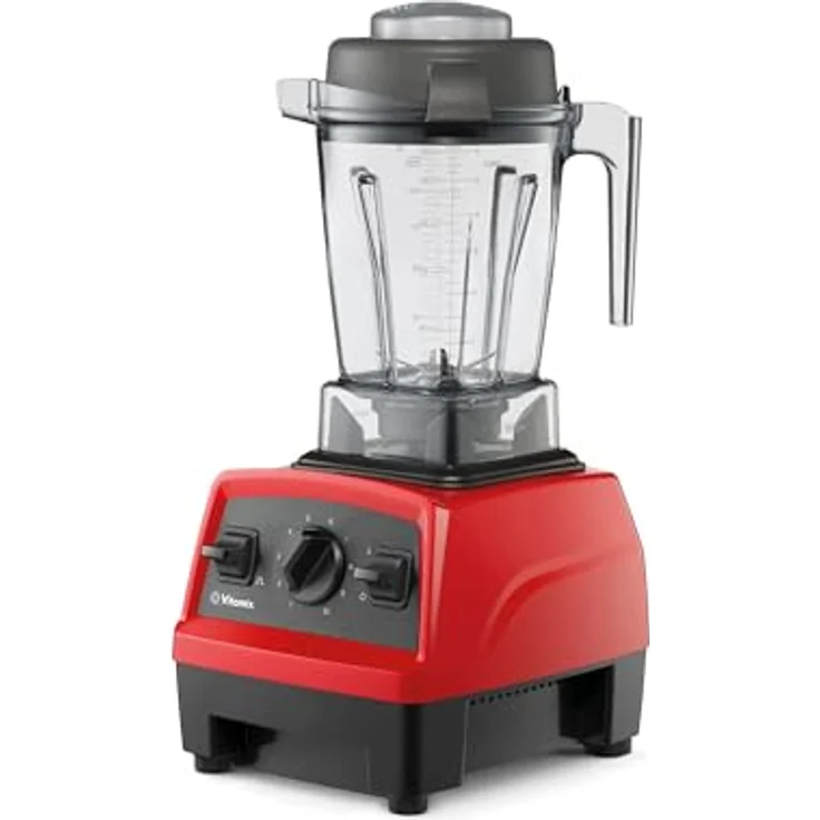 Vitamix Explorian E310, Hochleistungsmixer mit 1,4-Liter-Tritan-Behälter, variable Geschwindigkeit, Pulsfunktion, rot – Bild 4