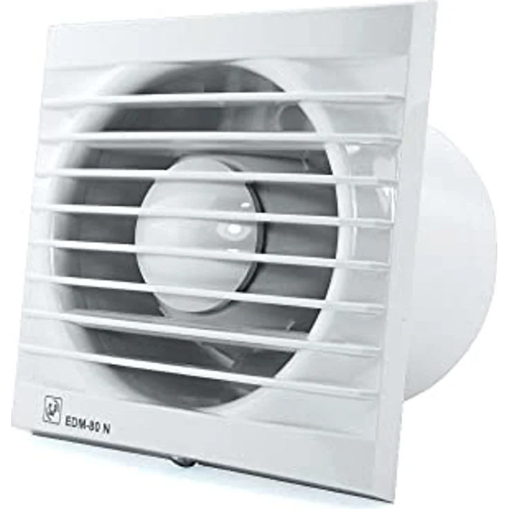 Thermorex THERMEX 200.34.0801.2, Belüftungsventilator für Wandmontage, Badezimmer und Toilette, Weiss, IP44, 80 m³/h, leiser Betrieb mit 33 dB – Bild 2