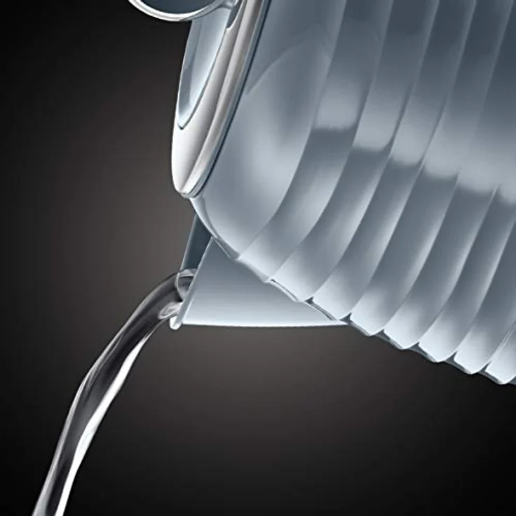 Russell Hobbs Wasserkocher Inspire grau, 1,7l, 2400W, Schnellkochfunktion, optimierte Ausgusstülle, herausnehmbarer Kalkfilter, Wasserstandsanzeige, Teekocher 24363-70 [Amazon Exklusiv] – Bild 5