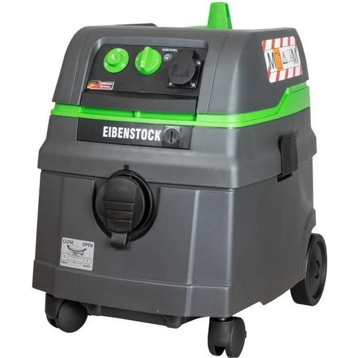Eibenstock Bodenstaubsauger DSS 25 M Nass- und Trockensauger Staubklasse M 25l, Elektronisch geregelter Sanftanlauf, Volumenstromanzeige, Wassererkennung, blaues Design