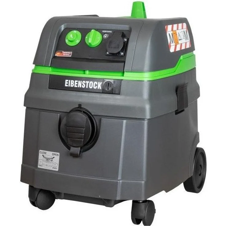 Eibenstock Bodenstaubsauger DSS 25 M Nass- und Trockensauger Staubklasse M 25l, Elektronisch geregelter Sanftanlauf, Volumenstromanzeige, Wassererkennung, blaues Design – Bild 1