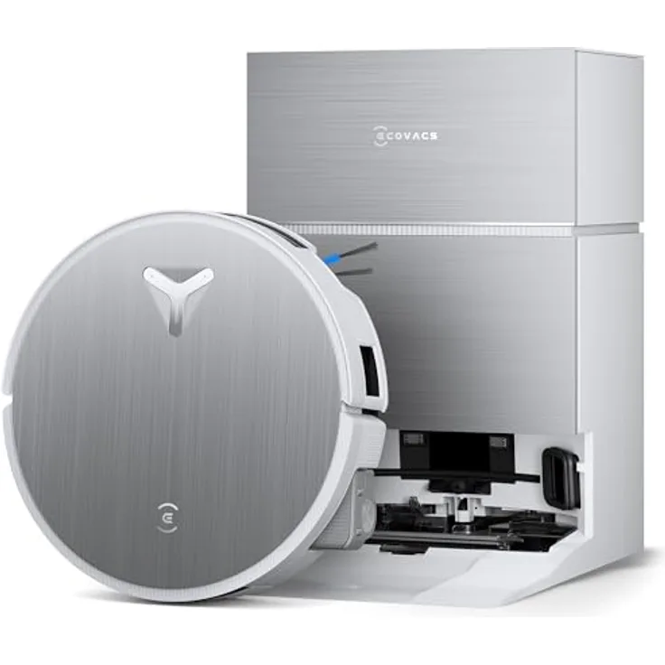 ECOVACS DEEBOT X11 PRO OMNI, 110 W Saug- und Wischroboter mit Beutel, PowerBoost, OZMO ROLLER 2.0, AIVI 3D Navigation