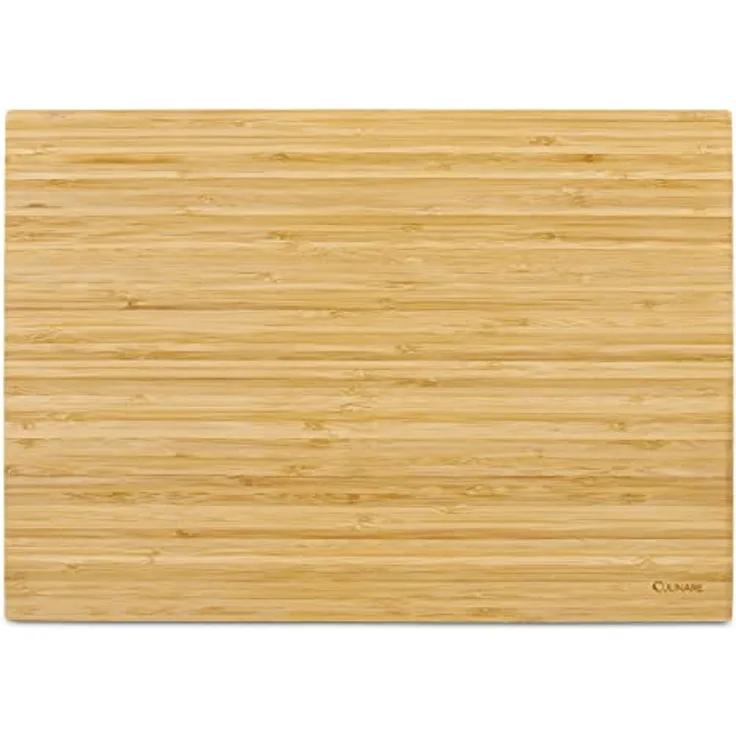 Culinare Naturals | C70026 | Natürlicher Bambus-Schneidebrett | Antibakterielle | 37cm x 26cm x 1,5cm, XL