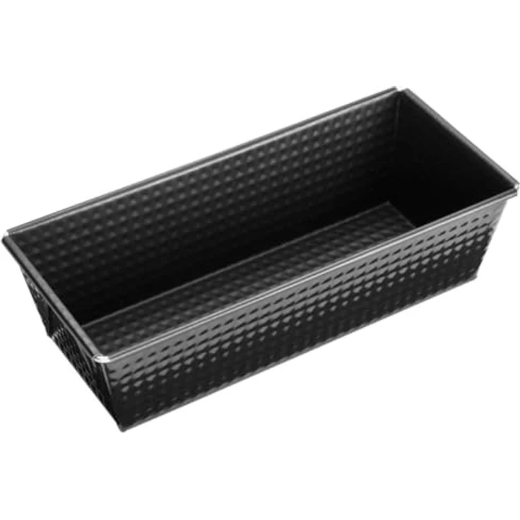 Zenker Kastenform, Königskuchenform mit Antihaftbeschichtung, hochwertige Backform in schwarz (Kuchenform: ca.305x115x70 mm), Menge: 1 Stück – Bild 6