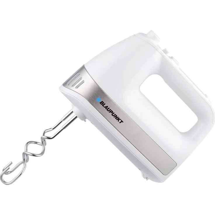 Blaupunkt HMM401 Handmixer, 750W, 5 Geschwindigkeiten, Kunststoff, weiß