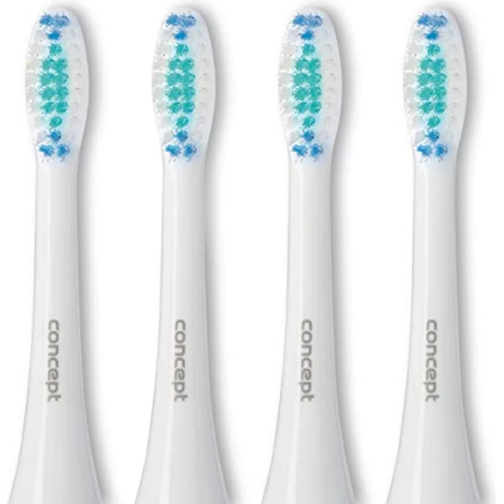 Concept Perfect Smile Daily Clean Ersatzkopf für Zahnbürste for ZK4000, ZK4010, ZK4030, ZK4040 4 St.
