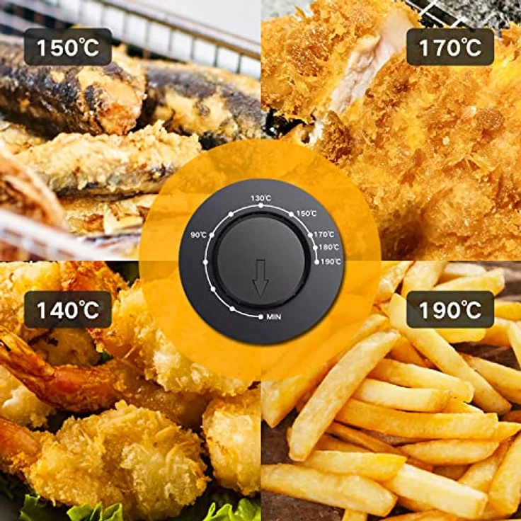 Aigostar Ushas Semi professionelle Fritteuse – Bild 4