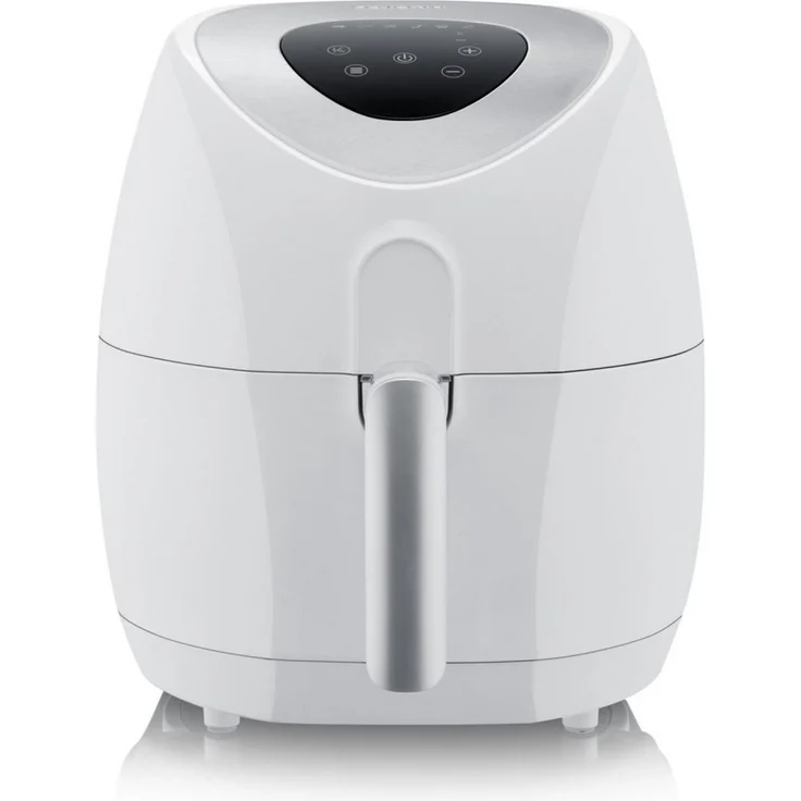 Severin Heißluftfritteuse Heißluft-Fritteuse mit innovativer Technologie, 80.0 W, Keramikbeschichtung, 3.2 l, weiß – Bild 1