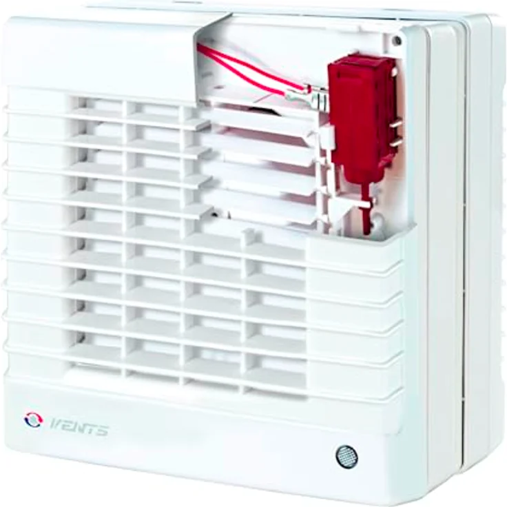 Vents Wandventilator Fensterventilator 125 MAO1 TH, Feuchtesensor, 22 W Leistung, 1 Geschwindigkeitsstufe, 190 cm Höhe, Lautstärke 35 dB – Bild 2