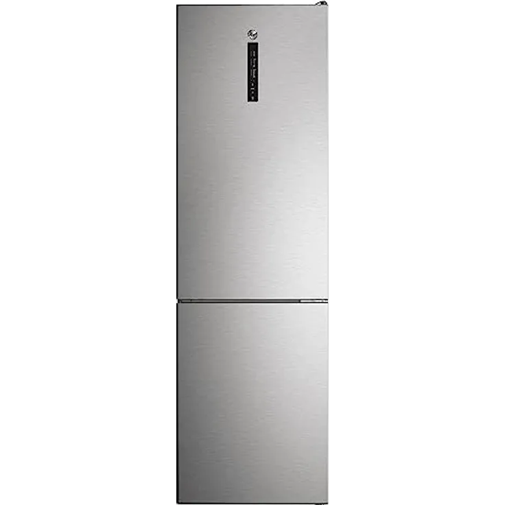 Hoover HOCE7620CX 2D Kühl-Gefrier-Kombination / Freistehend / Total No Frost / Wifi connected & Smart hOn–App / Cooling & Freezing Funktion / Energieklasse C/Inox Look [Energieklasse C]