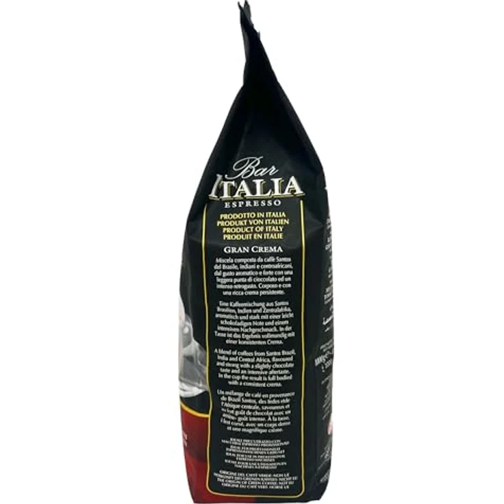 SAQUELLA Espresso Bar Italia Gran Crema 1kg, Kaffeebohnen – Bild 9