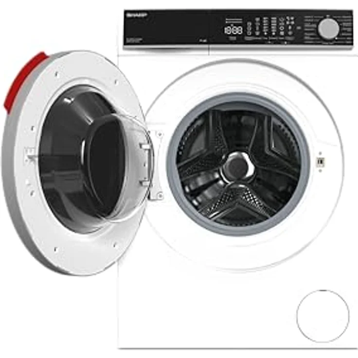 Sharp ES-WNFL814CWDA-DE Waschmaschine, 8 kg, Energieeffizienzklasse A, Invertermotor, AquaStop, Antifleckensystem, Dampffunktion – Bild 5