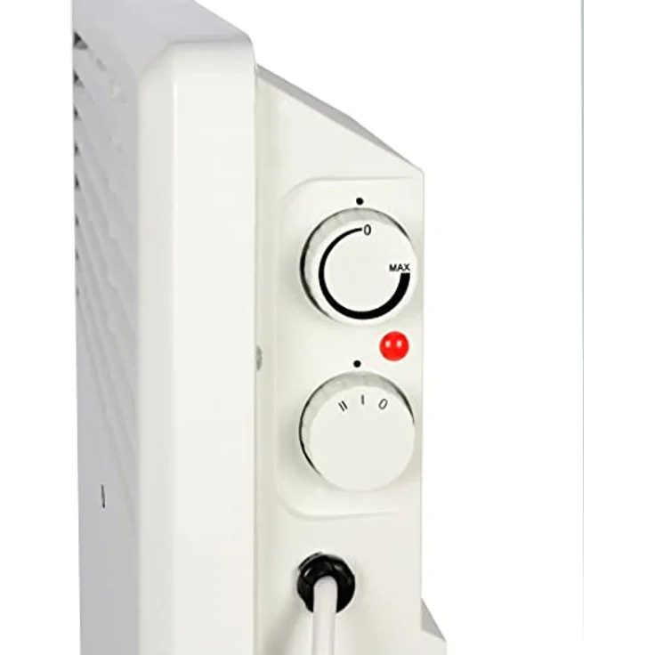 El Fuego® Mobiler Heizkonvektor | stromsparend | 1000/2000 Watt | mit regelbarem Thermostat | inkl. Überhitzungsschutz | Wandmontage möglich | Heizung Heizgerät Elektroheizung – Bild 4