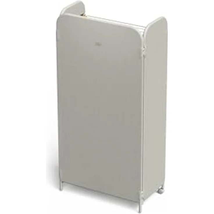 Joseph Joseph Eclipse Wäsche-Trockengestell, 3-stufig verstellbar mit integrierter Stoffabdeckung, klappbar und mit Rollen, 14kg/14m Kapazität, Ecru – Bild 2