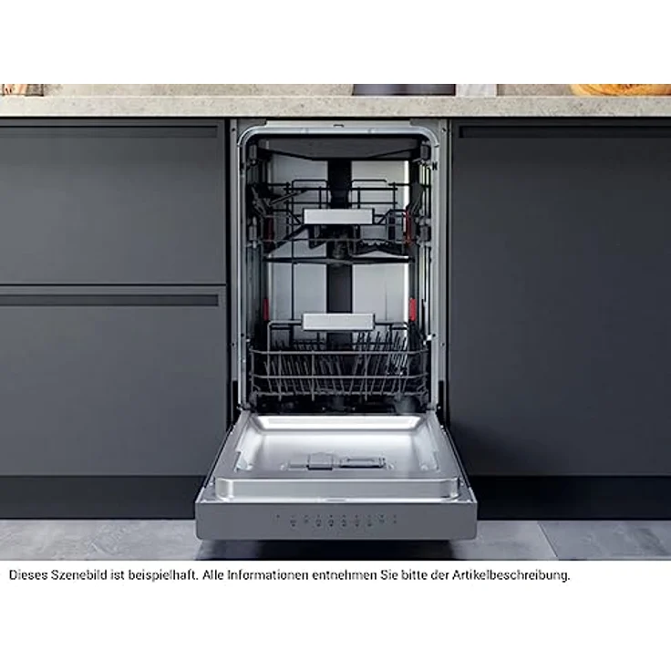 Bauknecht BSUO 3O23 PF X Unterbau-Geschirrspüler, 45 cm Breite, PowerClean, Besteckschublade, Vollwasserschutz, Hygieneprogramm, Sensor-Programm, Kindersicherung – Bild 3
