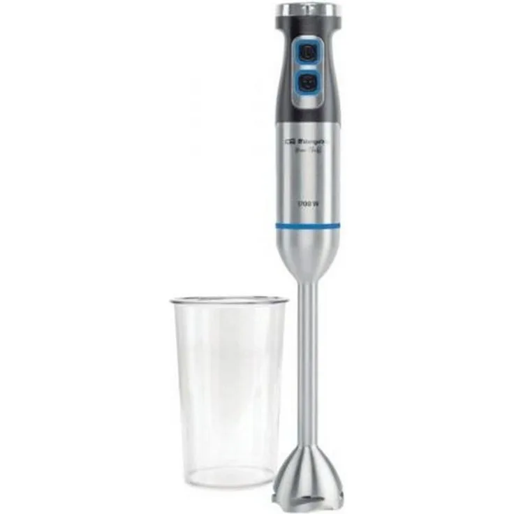 Orbegozo Handrührgerät 18428, Edelstahl Stabmixer mit EU-Stecker