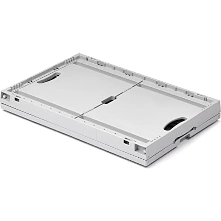 ALUTEC Faltbox aus Kunststoff (Inhalt 64 l, Außenmaße (LxBxH) 600 x 400 x 320 mm, lebensmittelecht, kälte- und hitzebeständig von -40° bis +80°C, Aufbewahrungskiste) 05100 – Bild 2