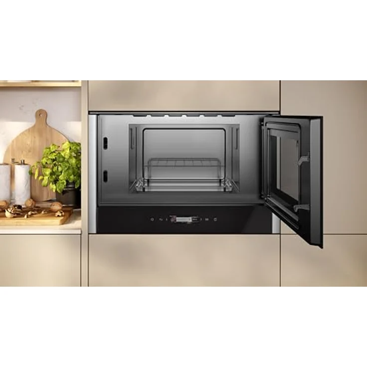 Neff N 70, Built-In Microwave, Stainless steel, NR4GR31N1, Mikrowelle Einbau, Silber – Bild 2