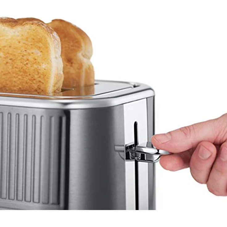 Russell Hobbs 25250-56 Geo Steel Toaster Edelstahl - schwarz – Bild 5
