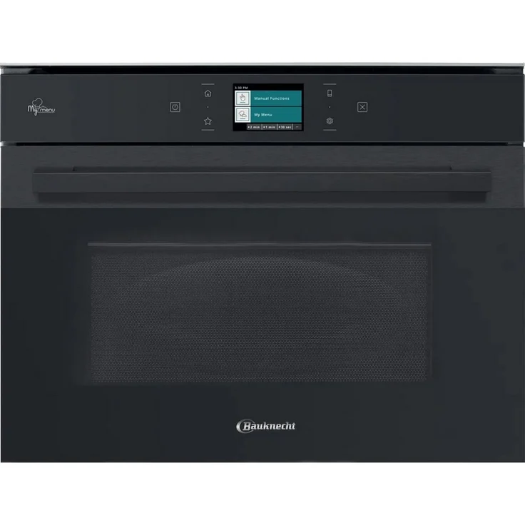 BAUKNECHT Mikrowelle EMPK9P645BM, My Menu,Dynamic Crisp & Dynamic CrispFry, 900W Grill 1600W Heißluft 1200W, Dynamic Steam, 40L Edelstahl