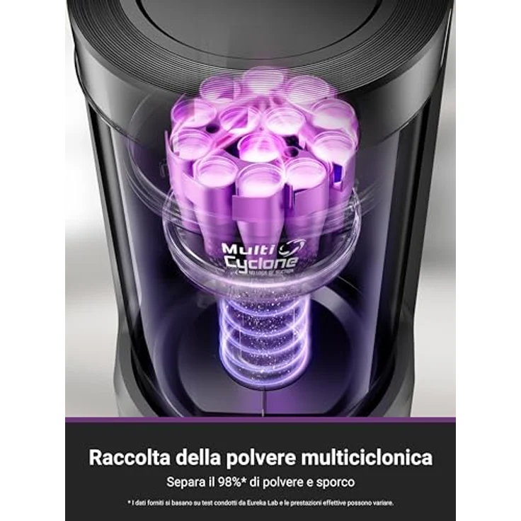 EUREKA E20 Plus, Roboterstaubsauger, schwarz, 2 liters, Hochwertige Produkte – Bild 3