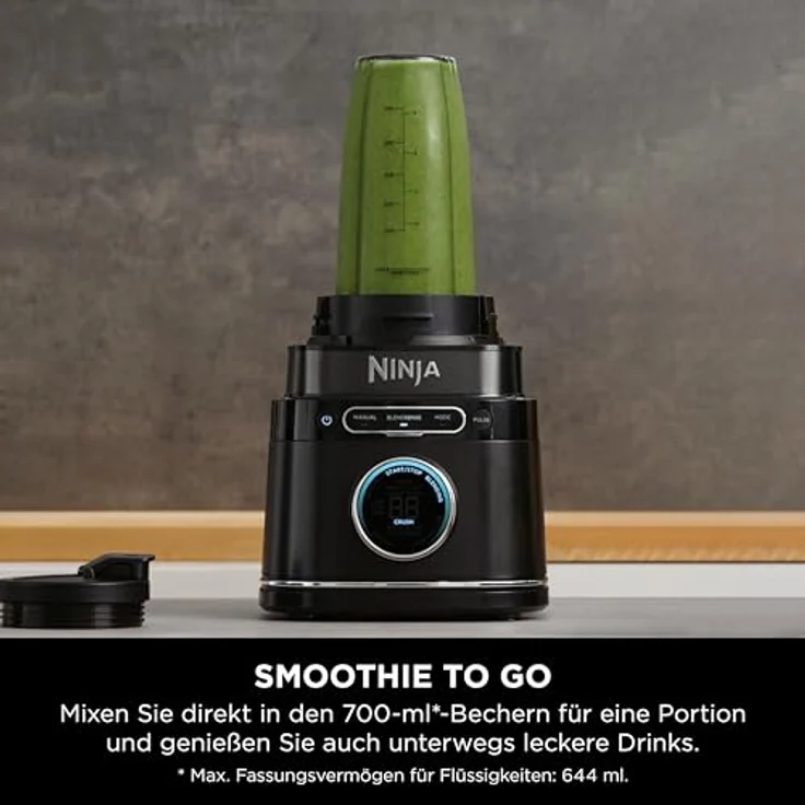 NINJA Standmixer Detect Power Mixer & Processor Pro TB401EU, 1200 W, mit BlendSense Technologie – Bild 6