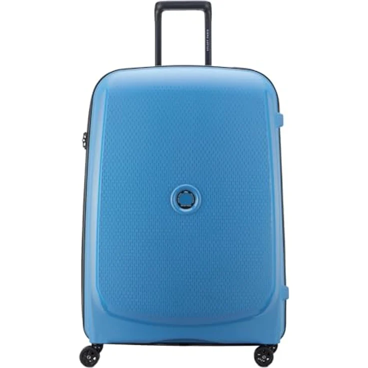 DELSEY PARIS Belmont Plus Koffer, groß, Hartschale, recycelt und recycelbar – 76 x 52 x 32 cm – 102 Liter – L – Zinkblau, Zinkblau, Koffer – Bild 1