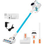 Genius Akku-Bodenstaubsauger INVICTUS X7 Facelift kabelloser Staubsauger, 380,00 W, HEPA, Quick-Clean-Funktion, LED-Display