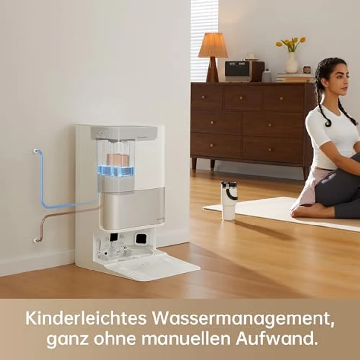Dreame Water Hok Up Kit für L10sProUltra/X30Ultra/X40Ultra/L40Ultra/L10sUltraGen2/L50Ultra/X50Ultra, automatisierte Entleerung, einfach zu installieren, langlebig und verschleißfest – Bild 3