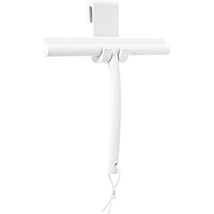 Blomus Duschwischer Vipo, Wischer, Abzieher, Duschabzieher, Silikon, White, Wischbreite 25 cm, 66313 – Bild 2