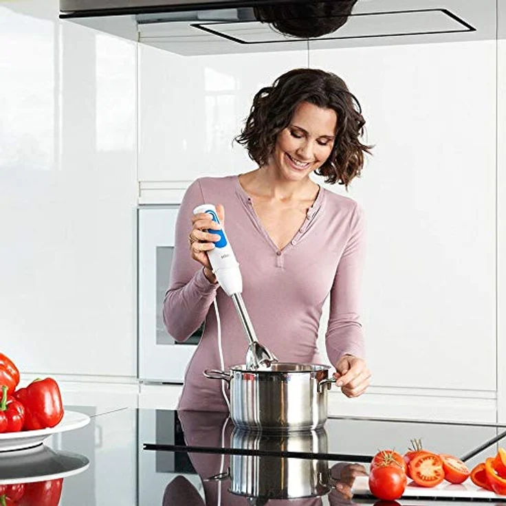 Braun Stabmixer, 700 W, Einfache Steuerung der Geschwindigkeit, so dass es den Mixer mit einer Hand bedienen kann – Bild 6