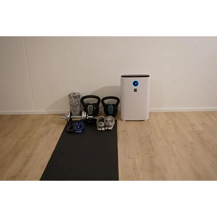 BOLD Luftreiniger - True Hepa 13 Feinstaub-Filter, Ionisator, 4-fach Filter, Smart Home App (31m² | Allergiker geeignet | 99,97% Effektivität | Nachtmodus | UVC-Desinfektion | Automatisierbar) - Weiß – Bild 7