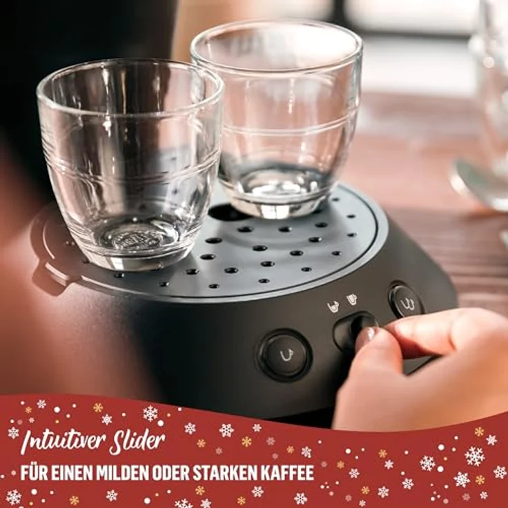 Philips Senseo Kaffeepadmaschine Original Plus CSA210/69, mit zwei Kaffee-Einstellungen, nachhaltiges Design aus 28% recyceltem Plastik, inkl. Gratis-Zugabe (Wert 5 € UVP) – Bild 5