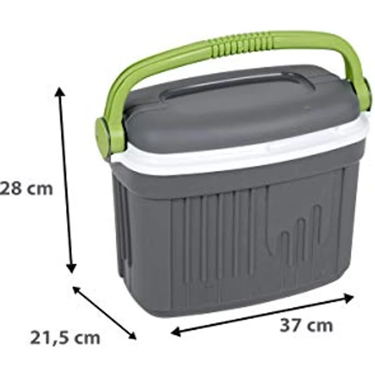 EDA passive Kühlbox Iceberg, 8 L, Polyethylen, grau – Bild 3