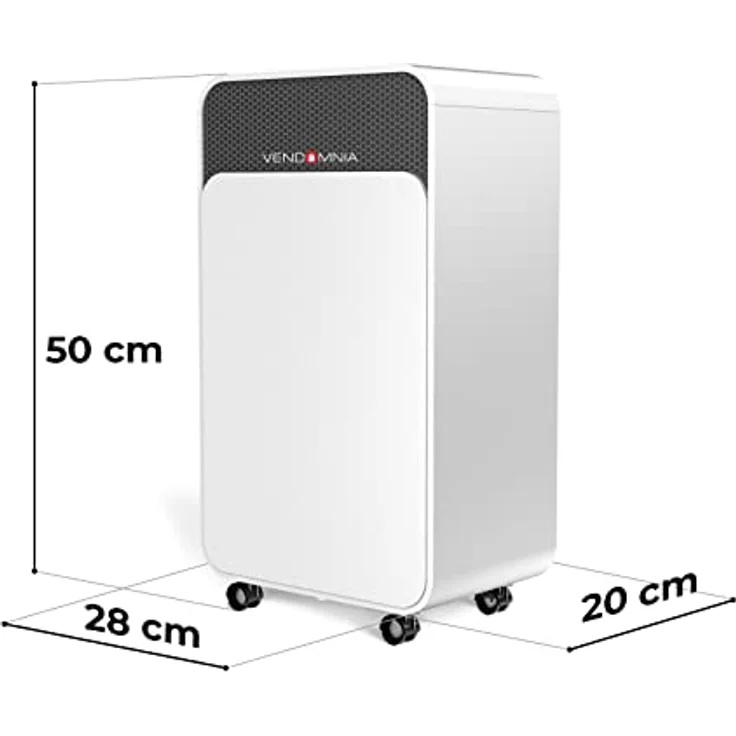 VENDOMNIA Luftreiniger Luftentfeuchter - 16L - Tag, 2L Behälter, bis 30 m², elektrisch, Digitalanzeige, Timer, Wäschetrocknung, Auto-Modus - Raumentfeuchter, Entfeuchtungsgerät, Raumentfeuchtungsgerät, Luftentfeuchtungsgerät – Bild 5
