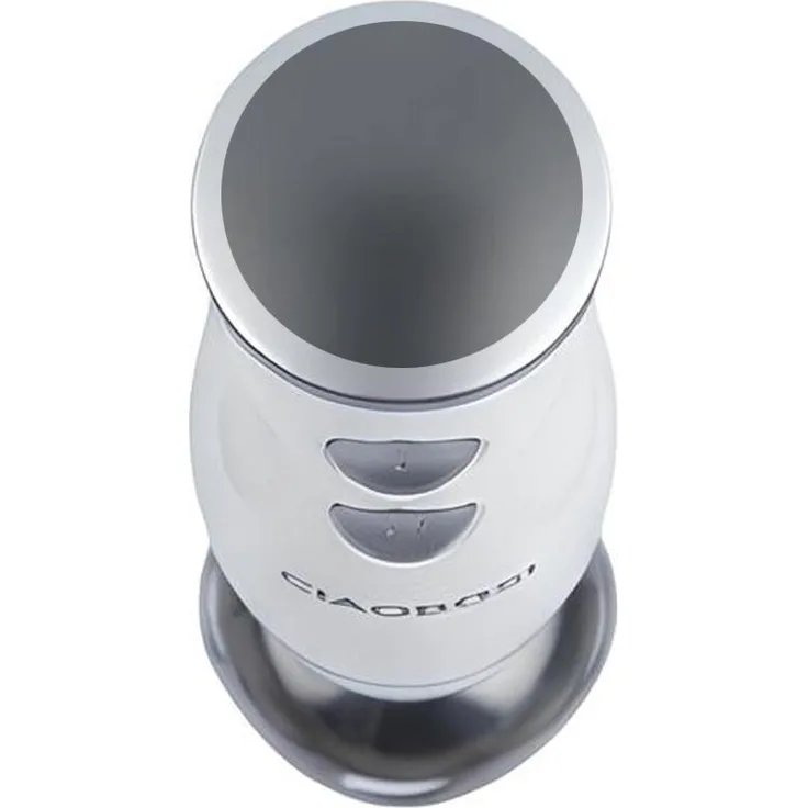 Avizar Multifunktions-Stabmixer 300 W, Edelstahl-Mixfuß, ergonomisches Design, Weiß
