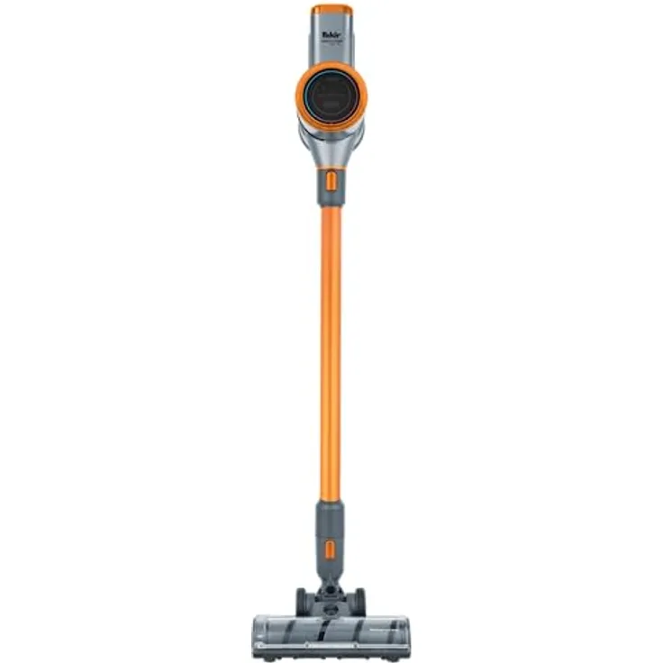 Fakir INOVATOR 7269, 2 in 1 Akku Staubsauger, Orange, 350 W, 0.5 liters, 76 Dezibel