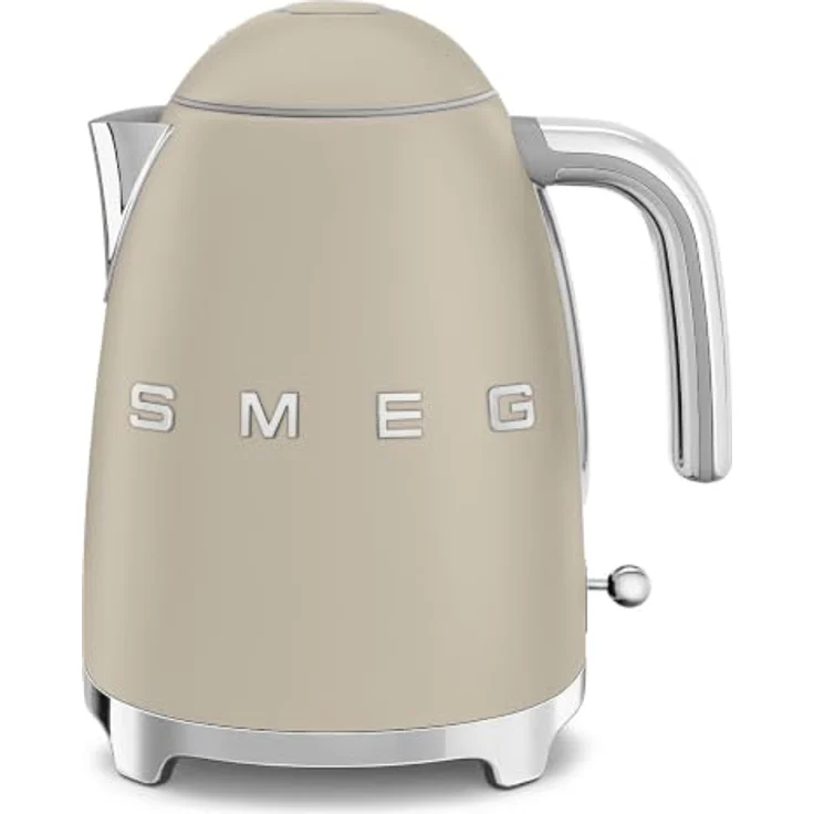 Smeg KLF03MLMEU 1.7L Wasserkocher, Edelstahl, Soft-Opening-Kannenverschluss, herausnehmbarer Anti-Kalkfilter, automatische Abschaltung, 2400W, Moonlight – Bild 1