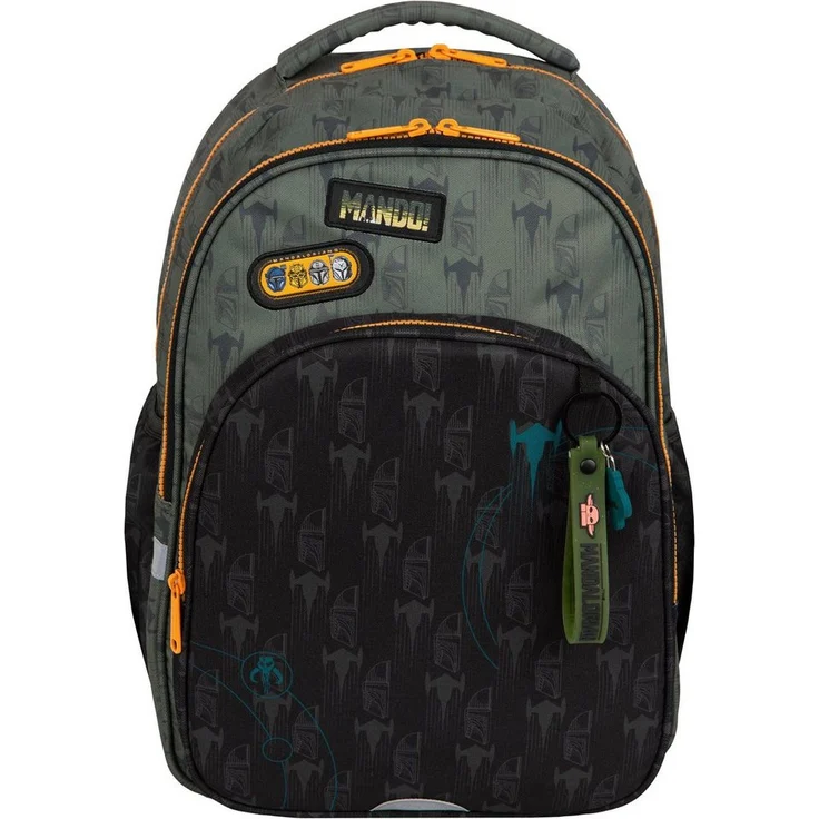 McNeill Freizeitrucksack Base, Star Wars Mandalorian, vielseitig einsetzbar für Schule und Freizeit
