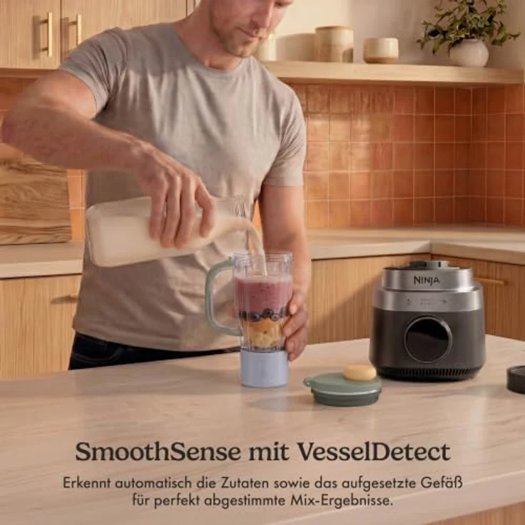 Ninja CrushBOSS 2-in-1-Duo-Mixer mit BlendBOSS-Becher – Onyx in Onyx | LB301EUBK | von SharkNinja – Bild 6