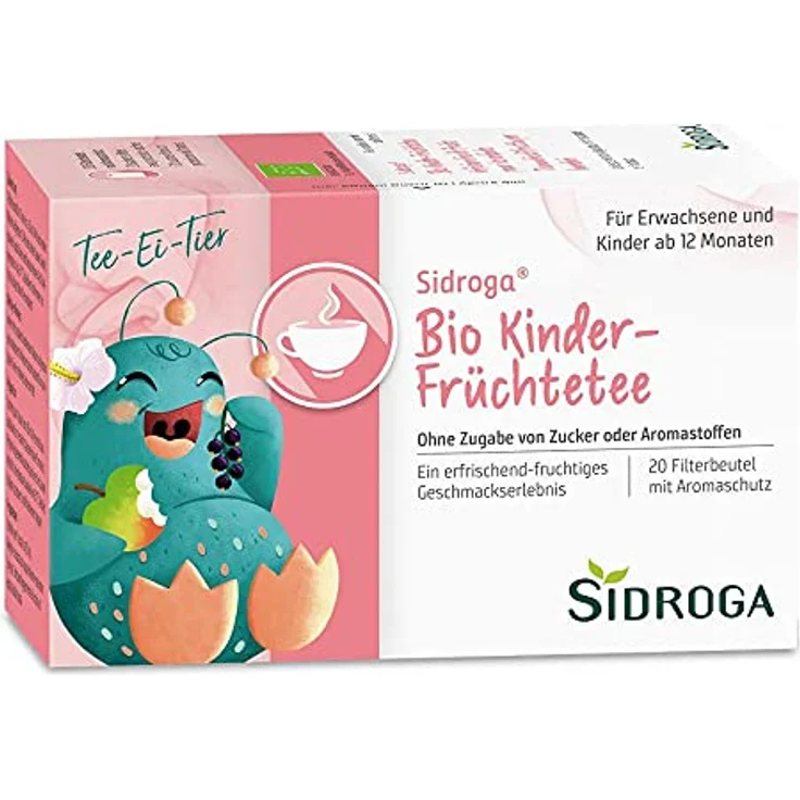 SIDROGA Bio Kinder-Früchtetee Filterbeutel, 30 g, fruchtige Mischung für Kinder – Bild 1