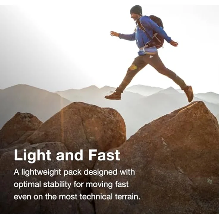 Osprey Wander Trekkingrucksack L XL Talon 22 Stealth, schwarz – Bild 4