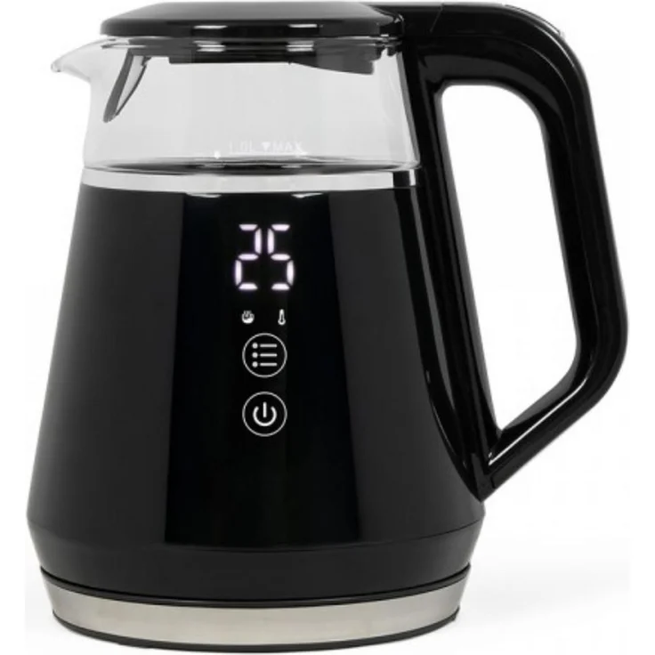 Livoo DOD212N, Kabelloser Wasserkocher, 1 Liter, 1100 W, schwarz, mit variabler Temperatureinstellung und Warmhaltefunktion