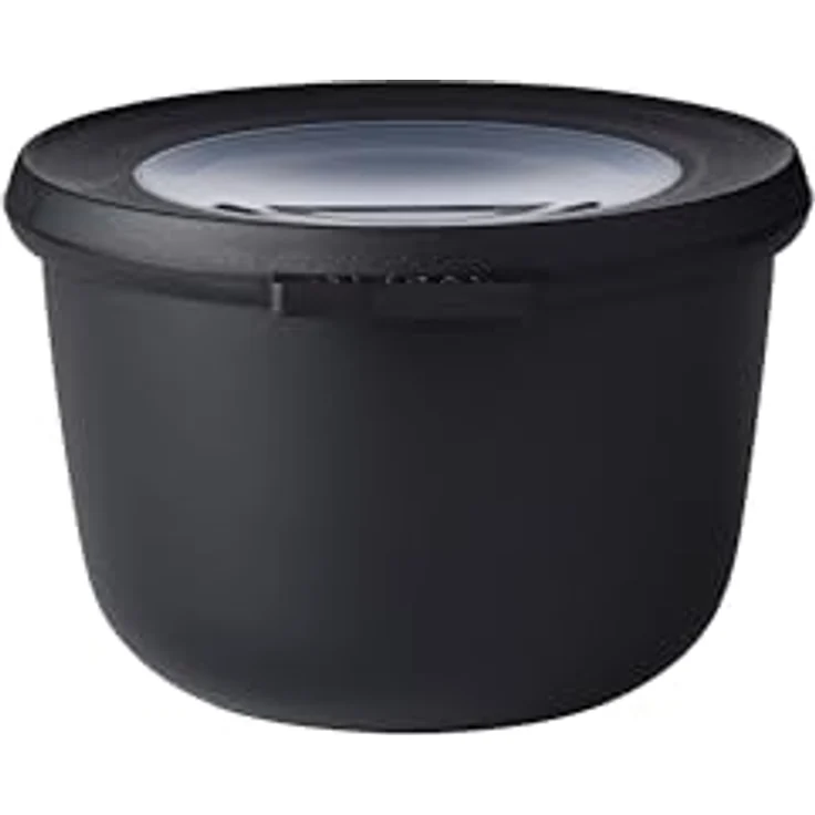 Mepal Multischüssel Cirqula 500 ml, Plastik, Nordic Schwarz, 12.5 x 8.5 cm – Bild 2