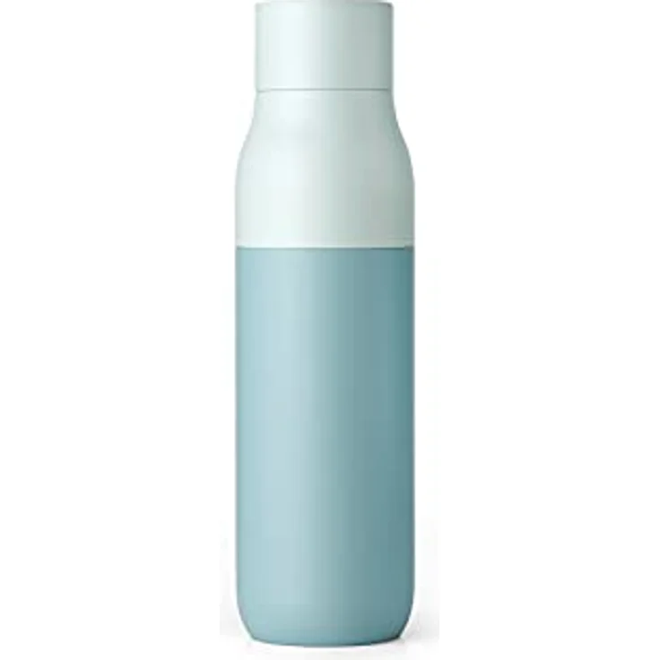 LARQ Bottle Twist Top 500ml - Isolierte Edelstahl-Trinkflasche | Thermoskanne, BPA-frei | Wiederverwendbare Wasserflasche für Camping, Büro und Reisen | Hält Getränke kalt und heiß, Seaside Mint – Bild 2