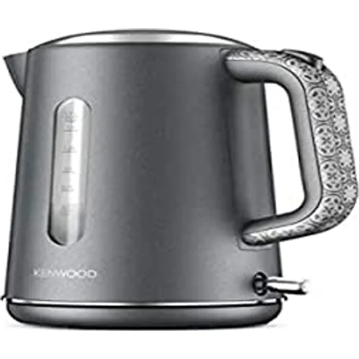 Kenwood ZJP04.A0GY Abbey Collection Wasserkocher, 2200W, 1,7L, Kalkfilter, grau
