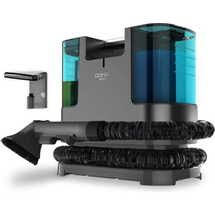 Cecotec Polsterstaubsauger Conga Popstar 3000 CarpetClean, 400 W, 2 Tanks, Wassersprüher, 6 m Reichweite, 1,2 m Schlauchlänge - Hochwertiges Material, Vielseitige Funktionalität – Bild 1