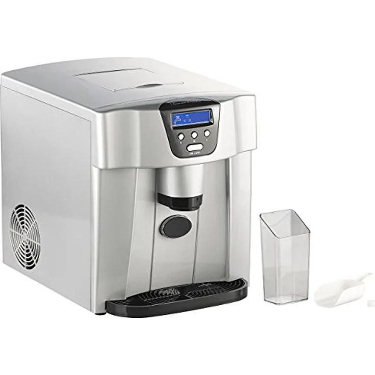 Rosenstein & Söhne EWS 2100 Eiswürfelbereiter, 130W, LCD-Display, 3 Größen, 1,8 Liter, silber – Bild 8