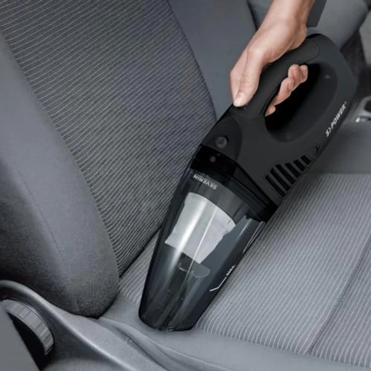 Severin Handstaubsauger HV 7963 S'Power Akku-Handstaubsauger ohne Stiel, kabellose Power für Staub und Flüssigkeiten – Bild 4