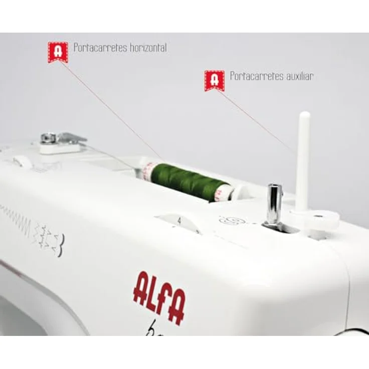 Alfa Basic 720  Nähmaschine, weiß – Bild 8